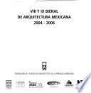 libro Bienal De Arquitectura Mexicana