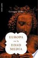 libro Europa En La Edad Media