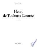 libro Henri De Toulouse Lautrec
