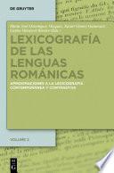 libro Lexicografía De Las Lenguas Románicas