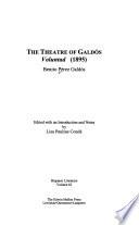 libro The Theatre Of Galdós