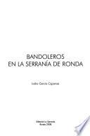 libro Bandoleros En La Serranía De Ronda