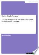 libro Efectos Biológicos De Las Ondas Internas En El Estrecho De Gibraltar