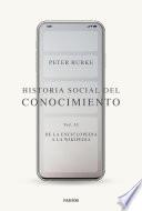 Historia Social Del Conocimiento