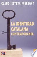 libro La Identidad Catalana Contemporánea