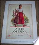 libro Así Es Josefina, Una Niña Americana