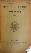 Bibliographie Hispanique