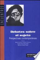 Debates Sobre El Sujeto