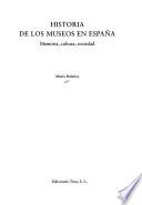 Historia De Los Museos En España