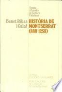 libro História De Montserrat (888 1258)