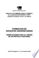 La Formación De Docentes Universitarios