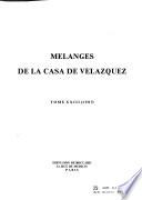 Mélanges De La Casa De Velázquez