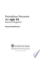 Periodistas Peruanos Del Siglo Xx
