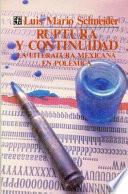 Ruptura Y Continuidad