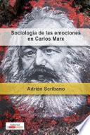 Sociología De Las Emociones En Carlos Marx