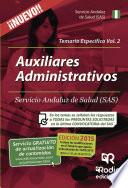 libro Auxiliares Administrativos Del Sas. Temario Específico. Volumen 2