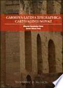 libro Carmina Latina Epigraphica Carthaginis Novae