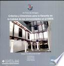 libro Criterios Y Directrices Para La Garantía De La Calidad De Las Universidades En El Eees