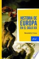 libro Historia De Europa En El Siglo Xix