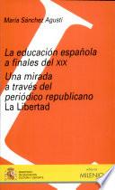 libro La Educación Española A Finales Del Xix