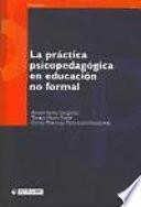 libro La Práctica Psicopedagógica En Educación No Formal