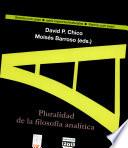 libro Pluralidad De La Filosofía Analítica