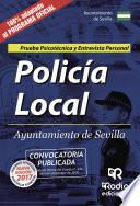 libro Policía Local. Ayuntamiento De Sevilla. Prueba Psicotécnica Y Entrevista Personal