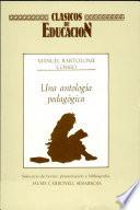 libro Una Antología Pedagógica