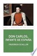 libro Don Carlos, Infante De España