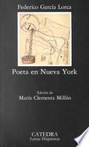 libro Poeta En Nueva York