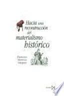 libro Hacia Una Reconstrucción Del Materialismo Histórico