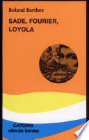 libro Sade, Fourier, Loyola