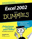 libro Excel 2002 Para Dummies