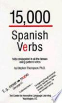 libro 15,000 Spanish Verbs