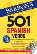 libro Five Hundred And One Spanish Verbs