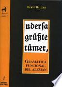 libro Gramática Funcional Del Alemán