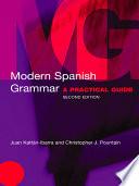 libro Modern Spanish Grammar