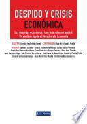 libro Despido Y Crisis Económica (e Book)