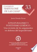libro Iusnaturalismo Y Positivismo Jurídico