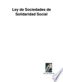 libro Ley De Sociedades De Solidaridad Social