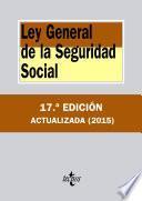 libro Ley General De La Seguridad Social