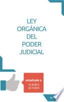 libro Ley Orgánica Del Poder Judicial