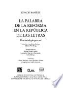 libro La Palabra De La Reforma En La República De Las Letras