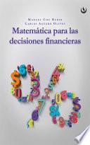 Matemática Para Las Decisiones Financieras