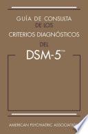 libro Guía De Consulta De Los Criterios Diagnósticos Del Dsm 5®