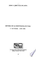libro Historia De La Odontologia En Cuba