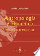 libro Antropología Y Flamenco