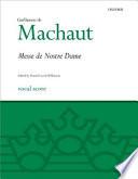 libro La Messe De Notre Dame: For 4 Mandsstemmer