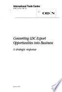 libro Converting Ldc Export Opportunities Into Business