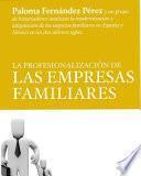 libro La Profesionalización De Las Empresas Familiares